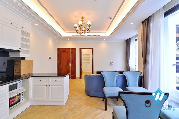 Morden and lake view 2beds apartment for rent in Vu Mien st, Tay Ho